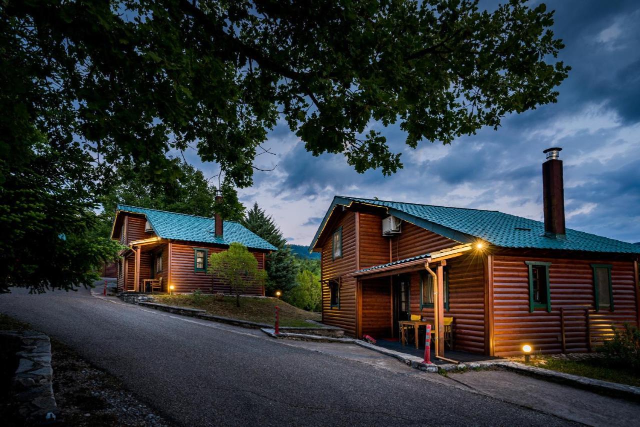 Chalet Likouresi Village Karpenísion Exterior foto